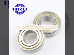 HRB 6208-2RZ 40x80x18mm Ρουλεμάν βαθιάς αυλάκωσης χαμηλού θορύβου μεγάλης διάρκειας ζωής για κατασκευαστές της Αφρικανικής αγοράς