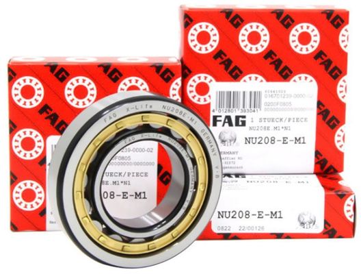 NU208E Μονοσειρές κυλινδρικών ρουλεμάν 40*80*18mm για γεωργικές μηχανές