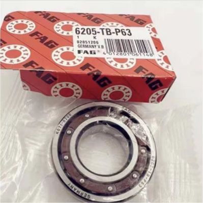 FAG 6205 TB Εσωτερική διάμετρος 25 mm βαθύς γρανάζας ράβδος μπάλας με σφραγισμένο ατσάλινο κλουβί