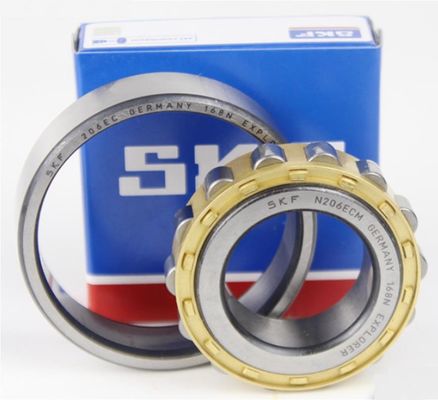 SKF N206ECM Ανοιχτού τύπου κυλινδρικό ρουλεμάν 30*62*16mm 0.214kg Για βαριά μηχανήματα