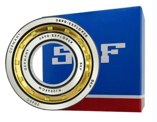 SKF NJ206ECM 30mm εσωτερική διάσταση κυλινδρικών κυλίνδρων με ανοικτές σφραγίδες