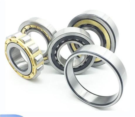 NU210ECM 20 mm πλάτος ταχύτητα περιστροφής κυλινδρικοί ρουλεοφόροι για λιπαντική ύλη 7500 R/Min