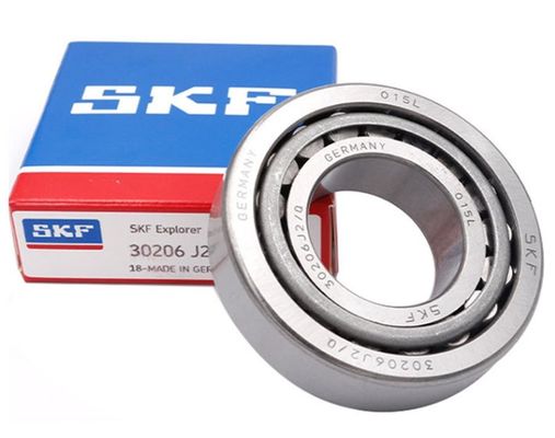 17.5mm πλάτος SKF 30206 ρυμουλκούμενοι ρυμουλκούμενοι από χαλύβδινα ρυμουλκούμενα για βιομηχανικές εφαρμογές
