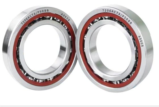 7207AC Speed Oil Lubrication Angular Contact Ball Bearing 35mm εσωτερική διάμετρος και 17mm πλάτος