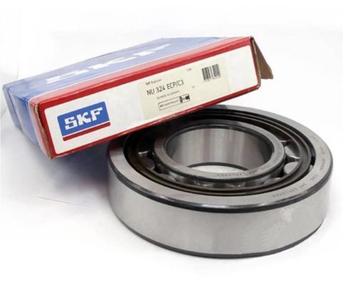 SKF NU324 120*260*55mm κυλινδρικό ρυμουλκούμενο για ταχεία λιπαντική λίπανση με 1900 σφαίρες ανά λεπτό