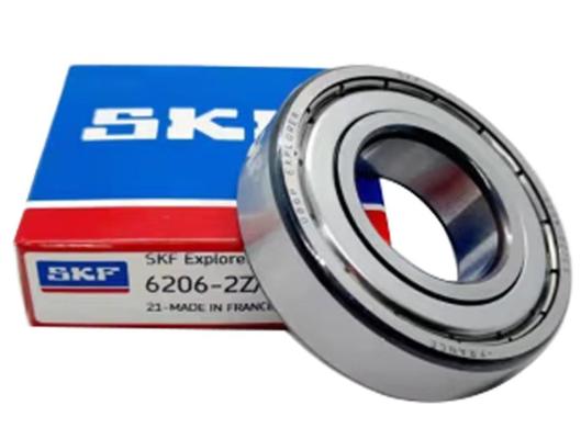 SKF 6206 2Z Ρουλεμάν βαθιάς αυλάκωσης 30mm ID 62mm OD Σφραγισμένο